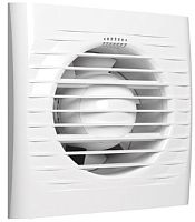 Вентилятор осевой Auramax Optima 4C D100 с обратным клапаном белый картинка